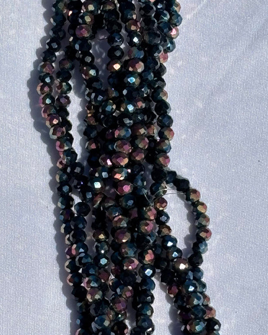 Rhondelle Glass Beads 4mm