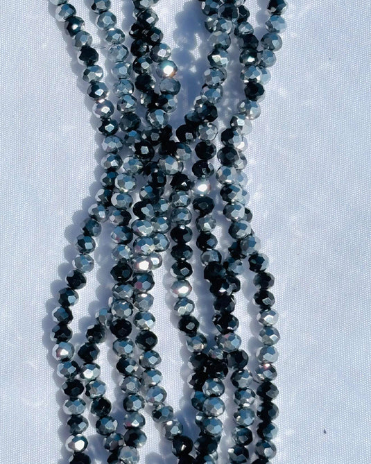 Rhondelle Glass Beads 4mm