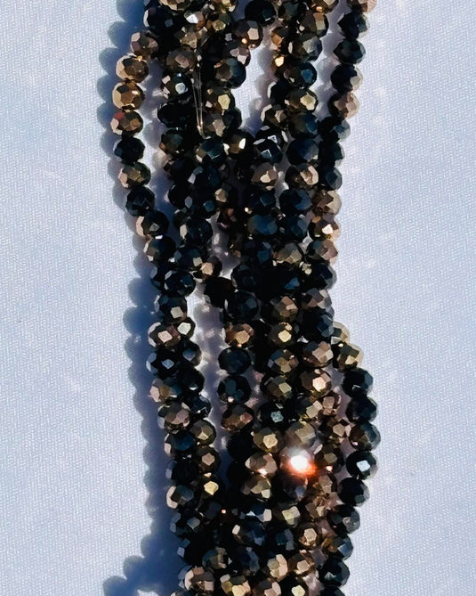 Rhondelle Glass Beads 4mm