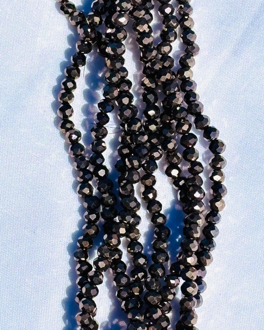 Rhondelle Glass Beads 4mm