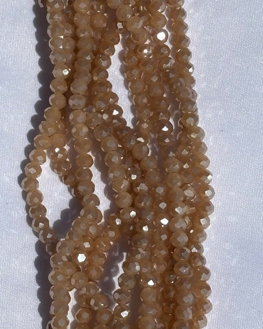 Rhondelle Glass Beads 4mm