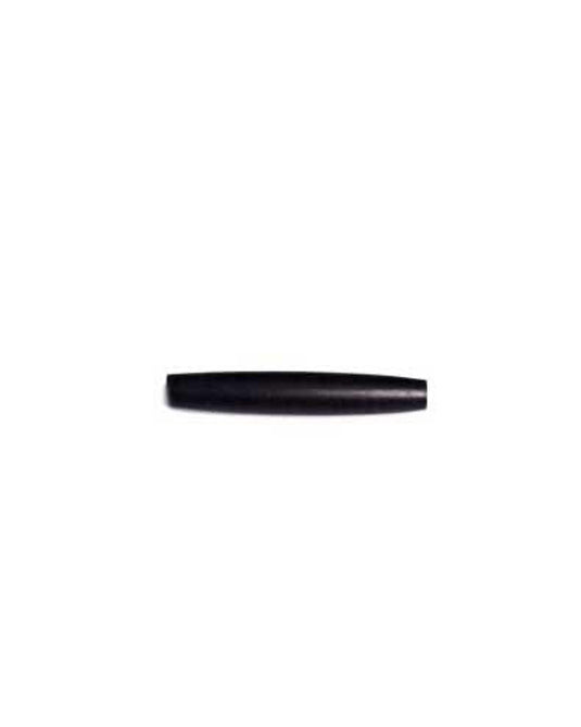 Hairpipe Bone Beads Black 1.5"  20pcs