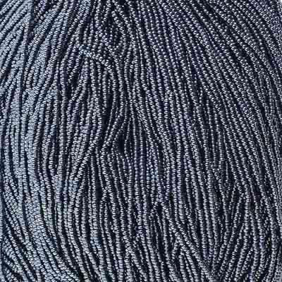 11/0 Czech Seed Beads Gunmetal