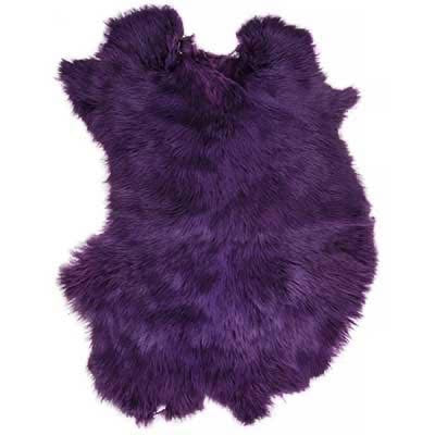 Rabbit Fur 15x15” apx