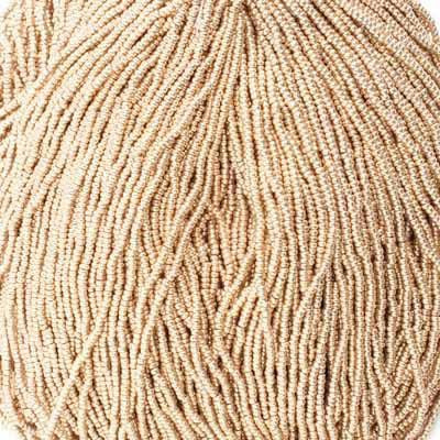 11/0 Czech Seed Beads 
Dark Gold Metallic Solgel