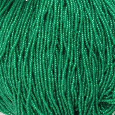 11/0 Czech Seed Beads 
Oily Green Opaque