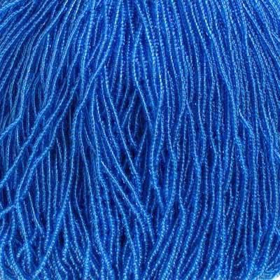 11/0 Czech Seed Beads 
Medium Aqua Transparent