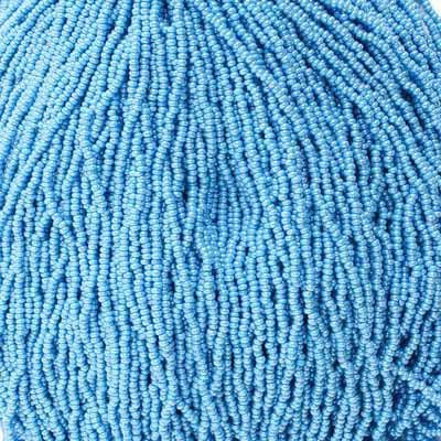 11/0 Czech Seed Beads 
Blue Luster Opaque