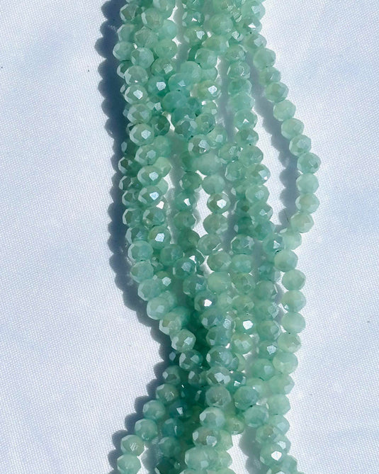 Rhondelle Glass Beads 4mm