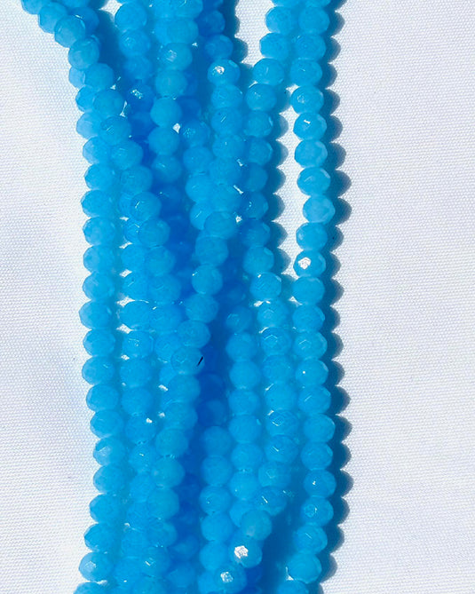 Rhondelle Glass Beads 4mm