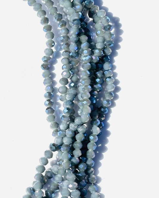 Rhondelle Glass Beads 4mm