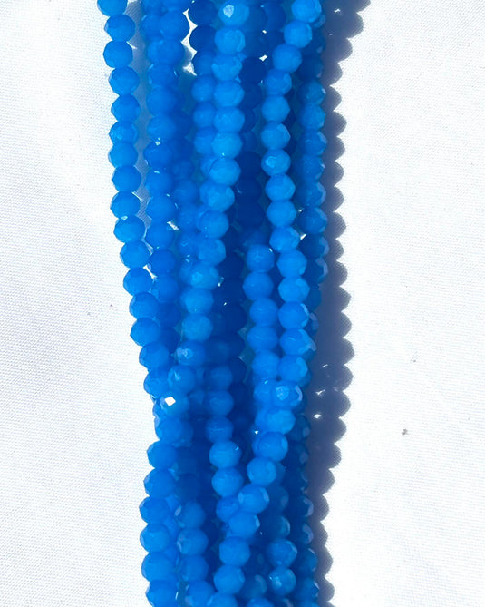 Rhondelle Glass Beads 4mm