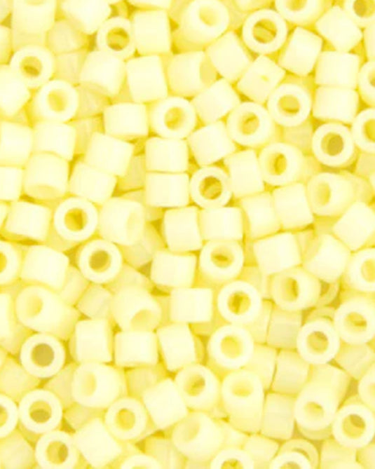 11/0 Miyuki Delica Beads Pale Yellow Opaque 5.2g