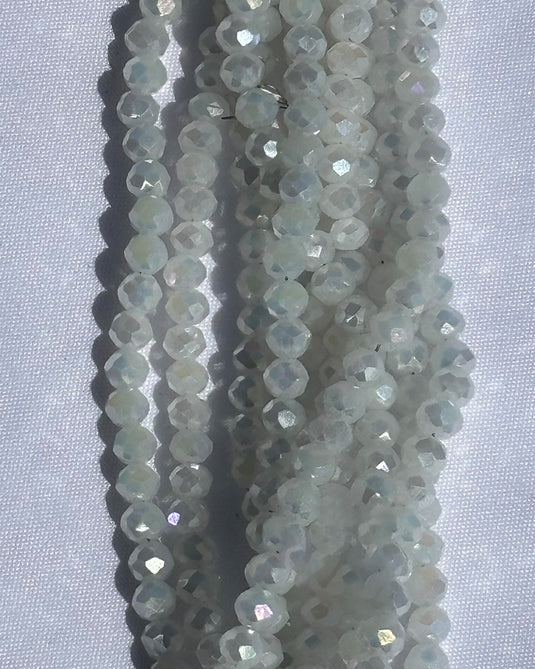 Rhondelle Glass Beads 4mm