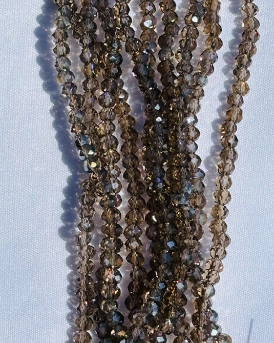 Rhondelle Glass Beads 4mm
