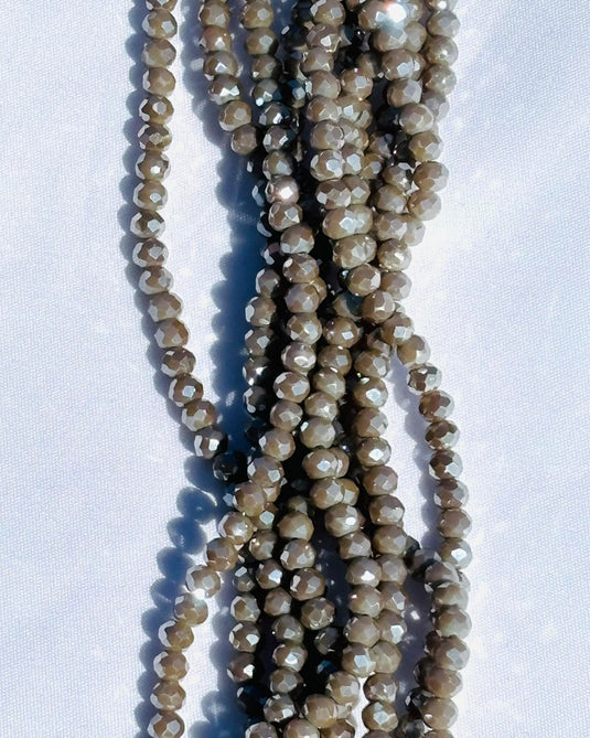 Rhondelle Glass Beads 4mm